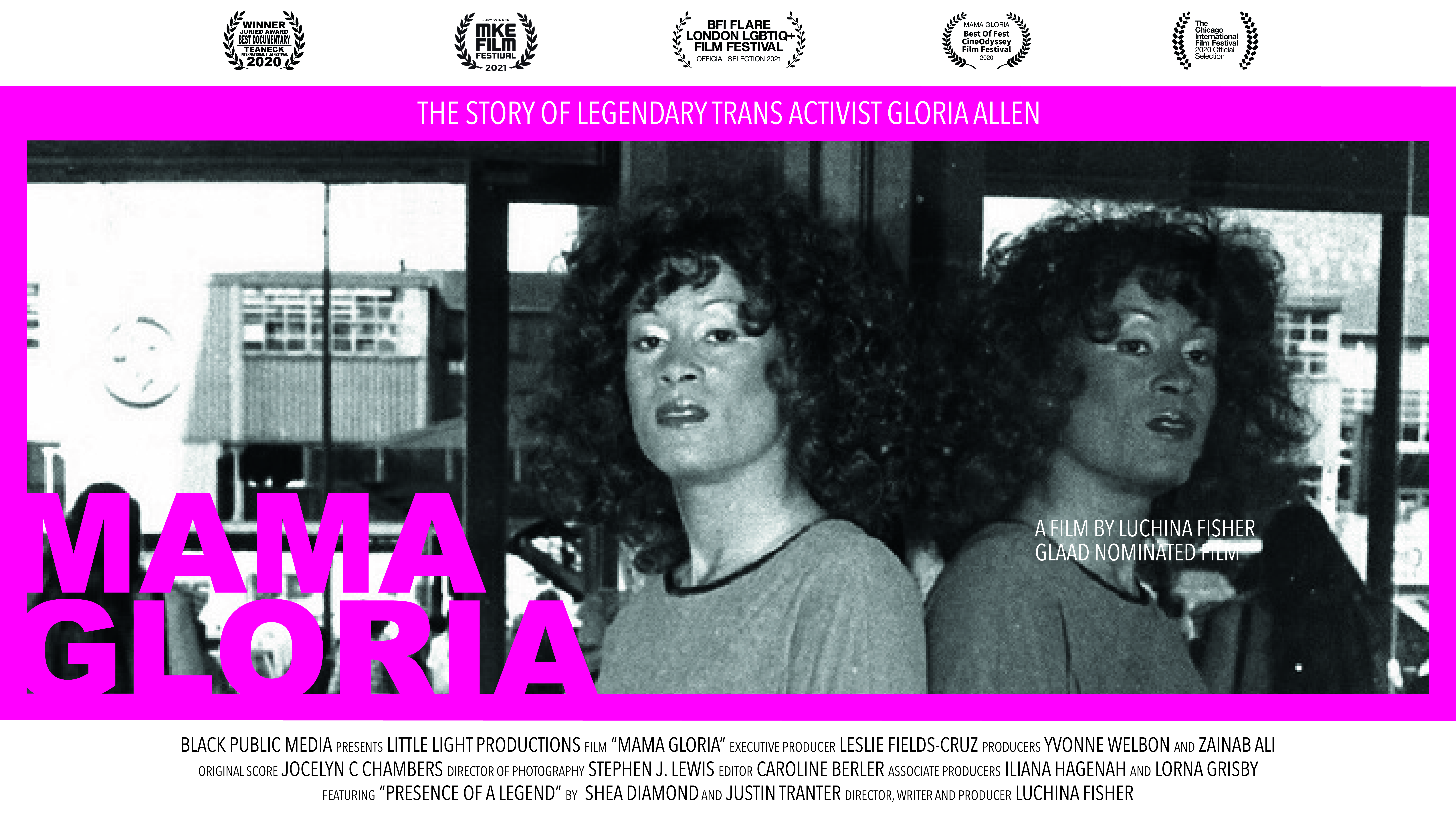 MAMA GLORIA documentary film by Luchina Fisher