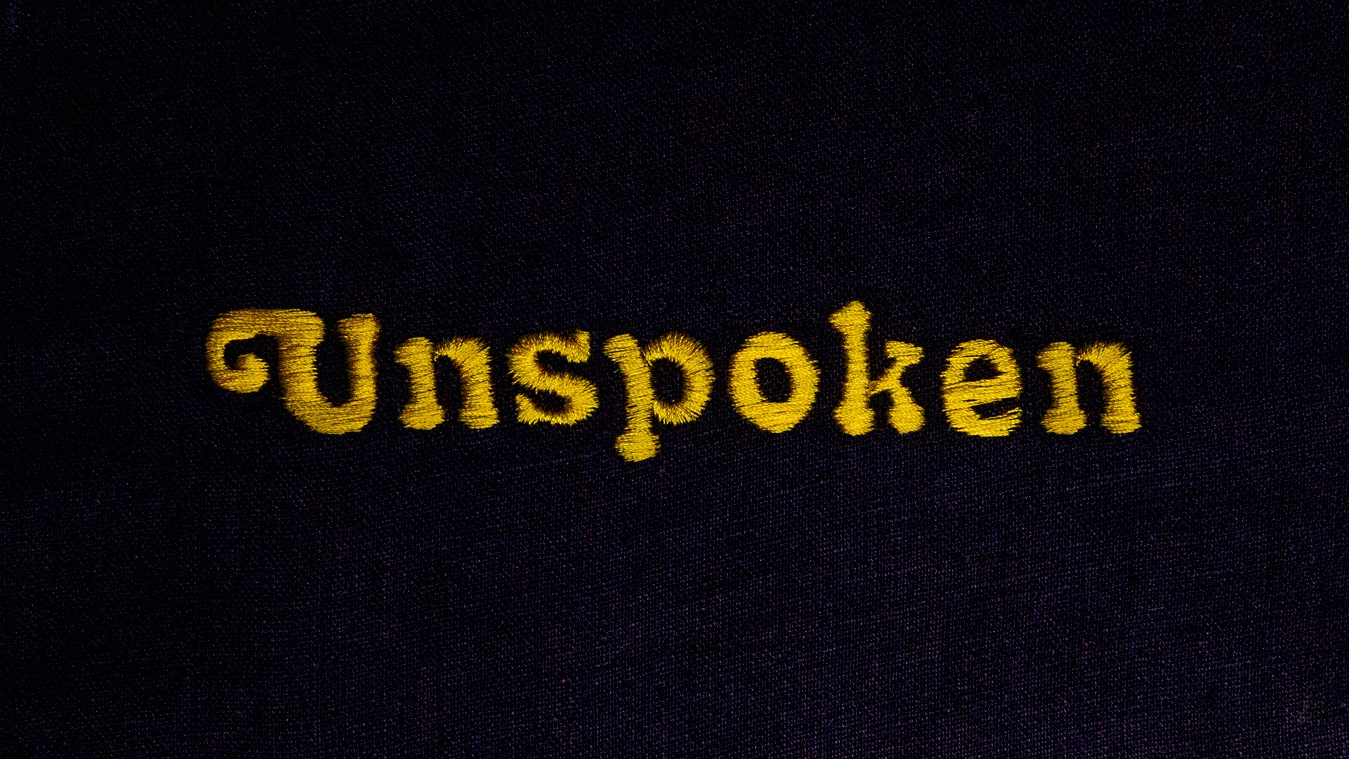 Unspoken documentary film